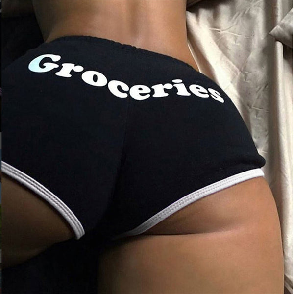 Fitness Elastic Push Up Yoga Shorts